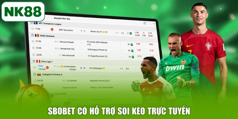 SBOBET có hỗ trợ soi kèo trực tuyến